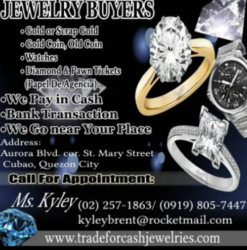 Trade For Cash Jewelry